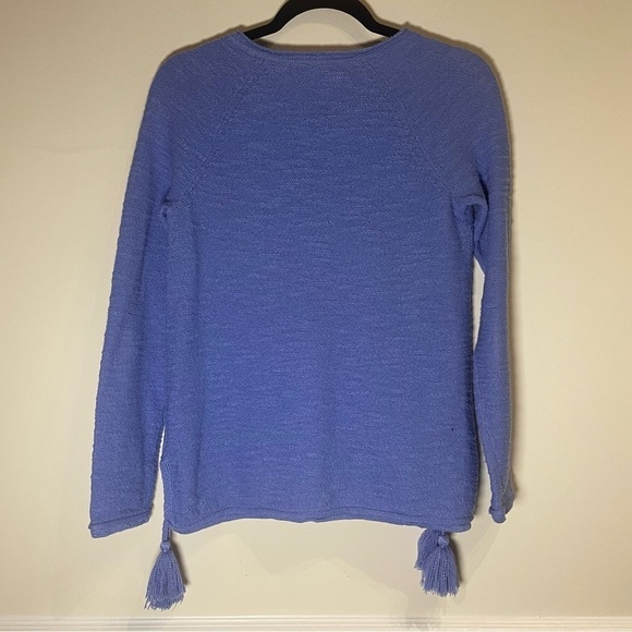 Lilly Pulitzer Jody Vneck Sweater in Periwinkle Purple Size Small - Picture 7 of 10